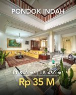 Rumah Dijual Kartika Utama Pondok Indah Cocok Untuk Komersil