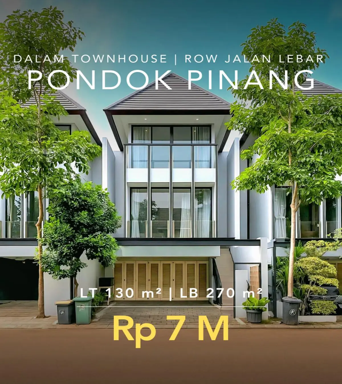 Rumah Dijual Pondok Pinang Jakarta Selatan