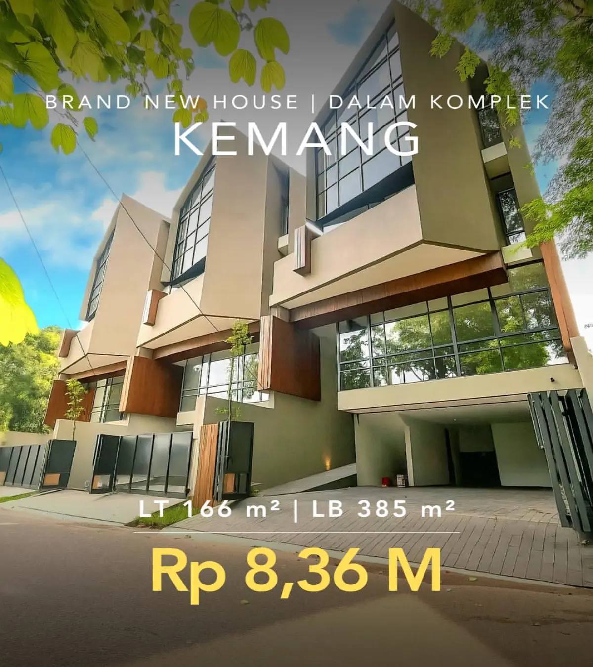 Rumah Dijual Kemang Jakarta Selatan Rumah Baru One Gate System