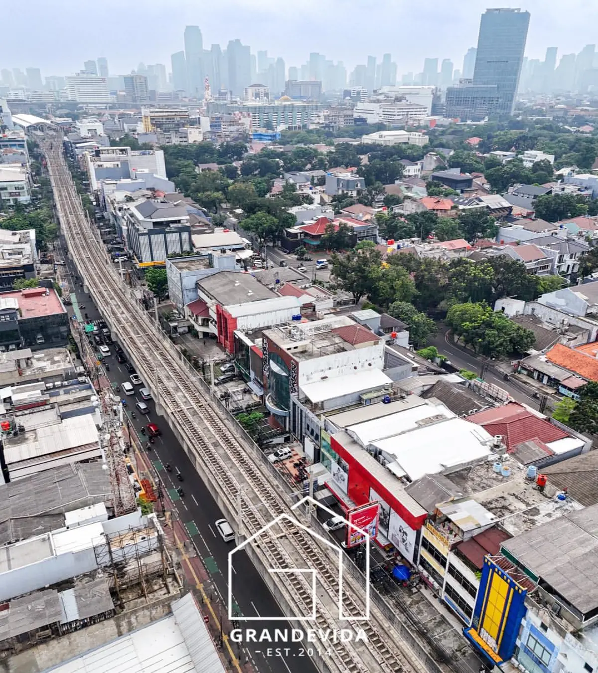 Jual Commercial Area Kebayoran Baru Lokasi Pinggir jalan raya