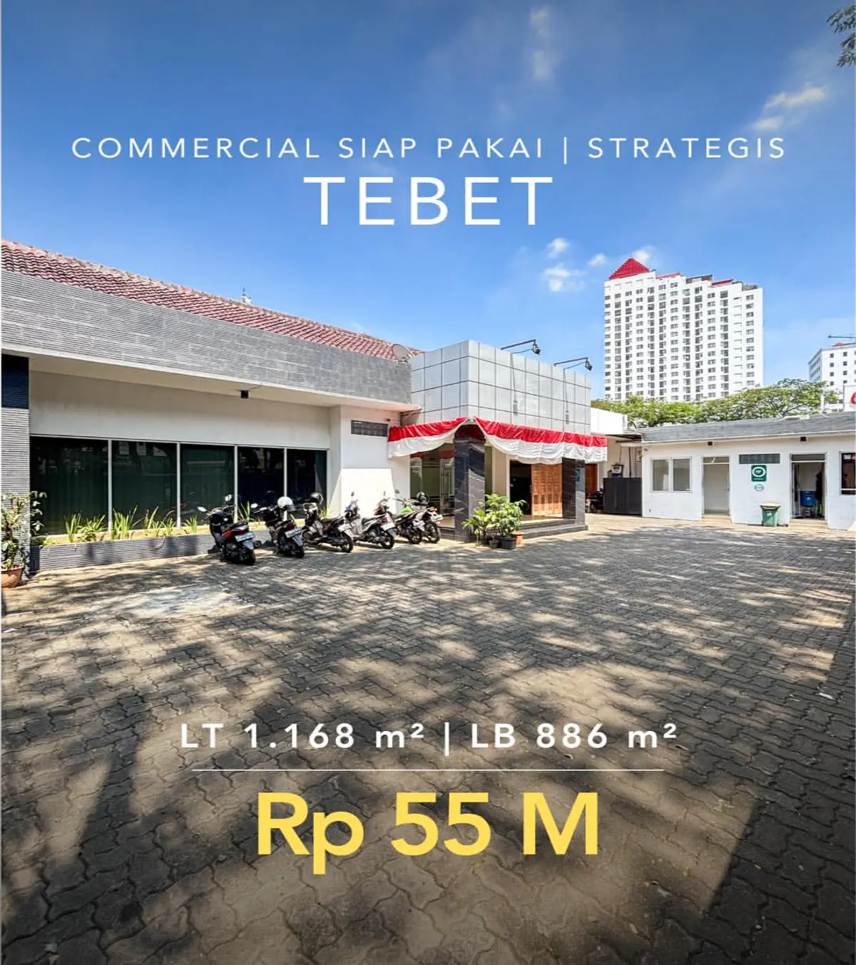 Commercial Dijual Tebet Jakarta Selatan