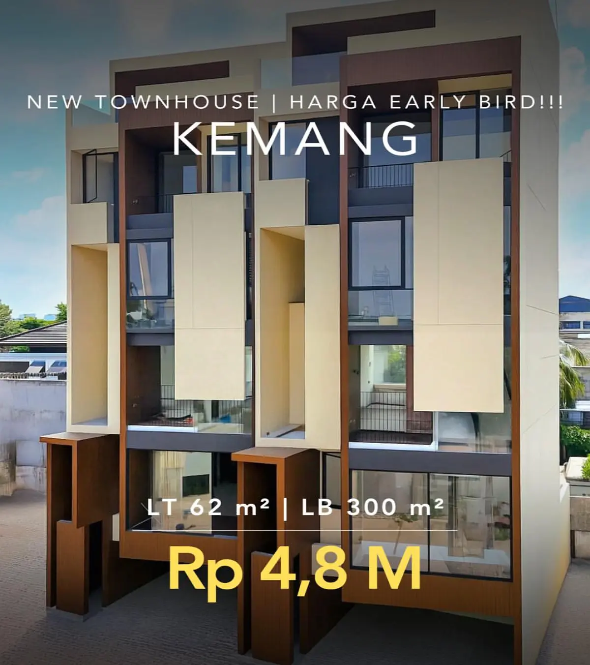 Rumah Dijual Kemang Jakarta Selatan Harga Early Bird
