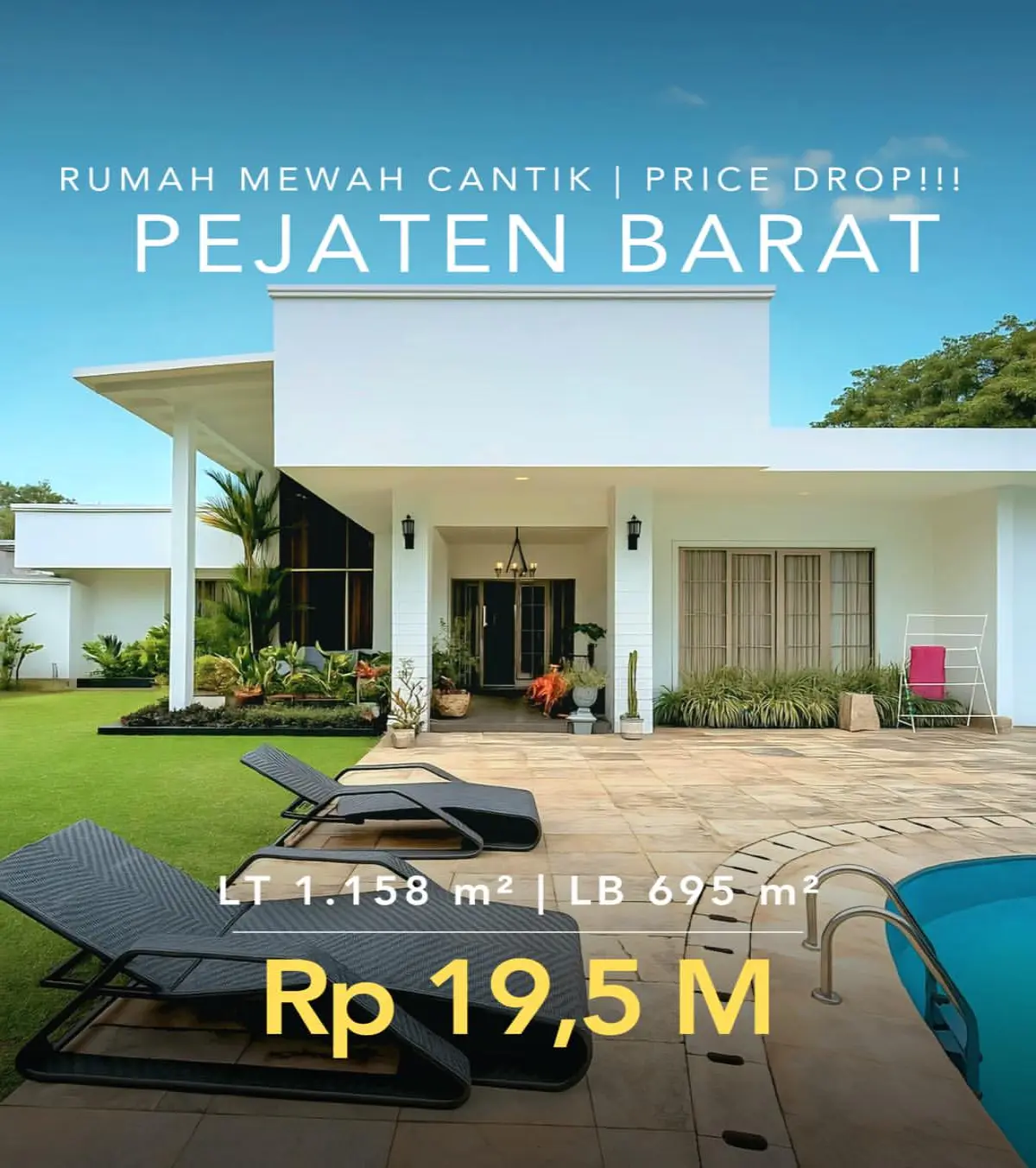 Rumah Dijual Pejaten Barat Jakarta Selatan Rumah Cantik Terawat