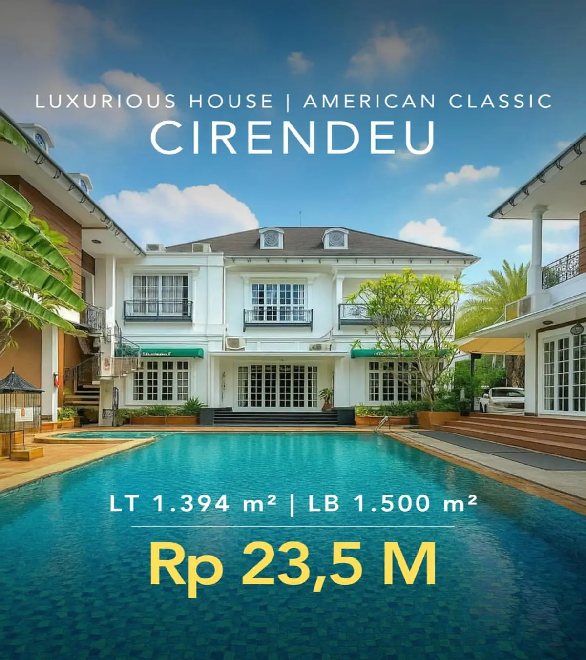 Rumah Dijual Cirendeu Tangerang Selatan