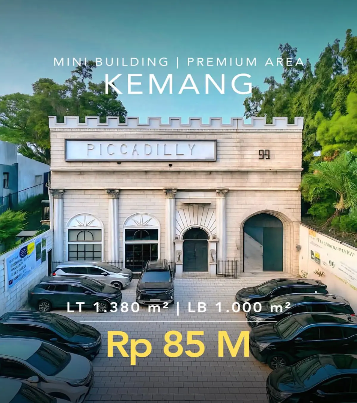 Dijual Mini Building Kemang Jakarta Selatan 2 Lantai