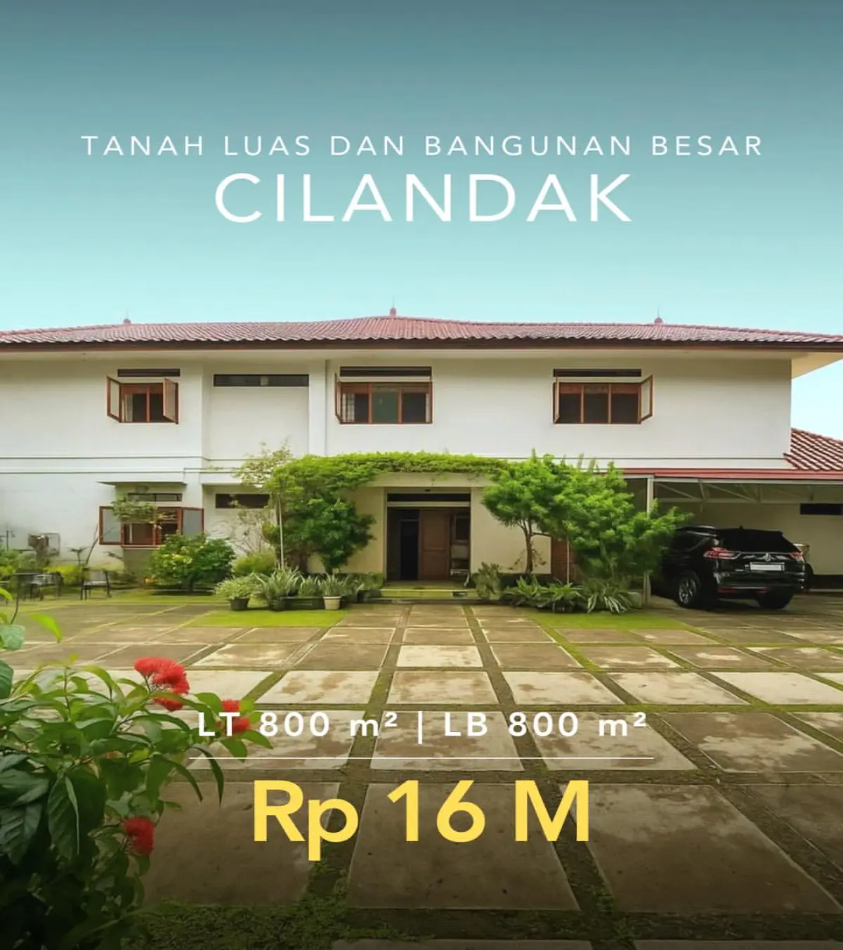 Rumah Dijual Cilandak Jakarta Selatan Tanah Luas