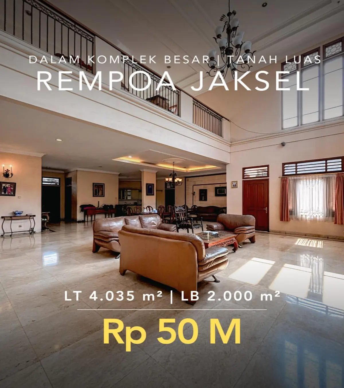 Rumah Dijual Bukit Mas Rempoa Jakarta Selatan