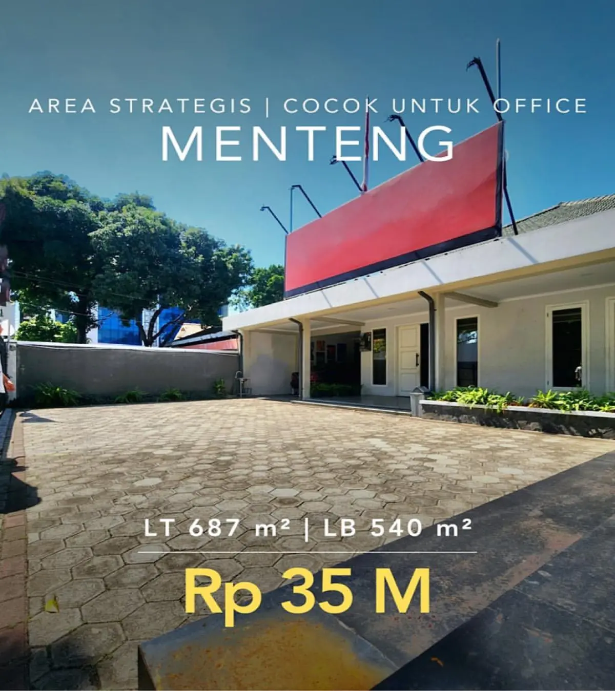 Dijual Kantor Menteng Jakarta Pusat