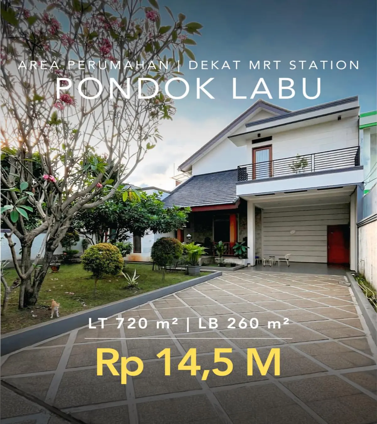 Rumah Dijual Pondok Labu Jakarta Selatan