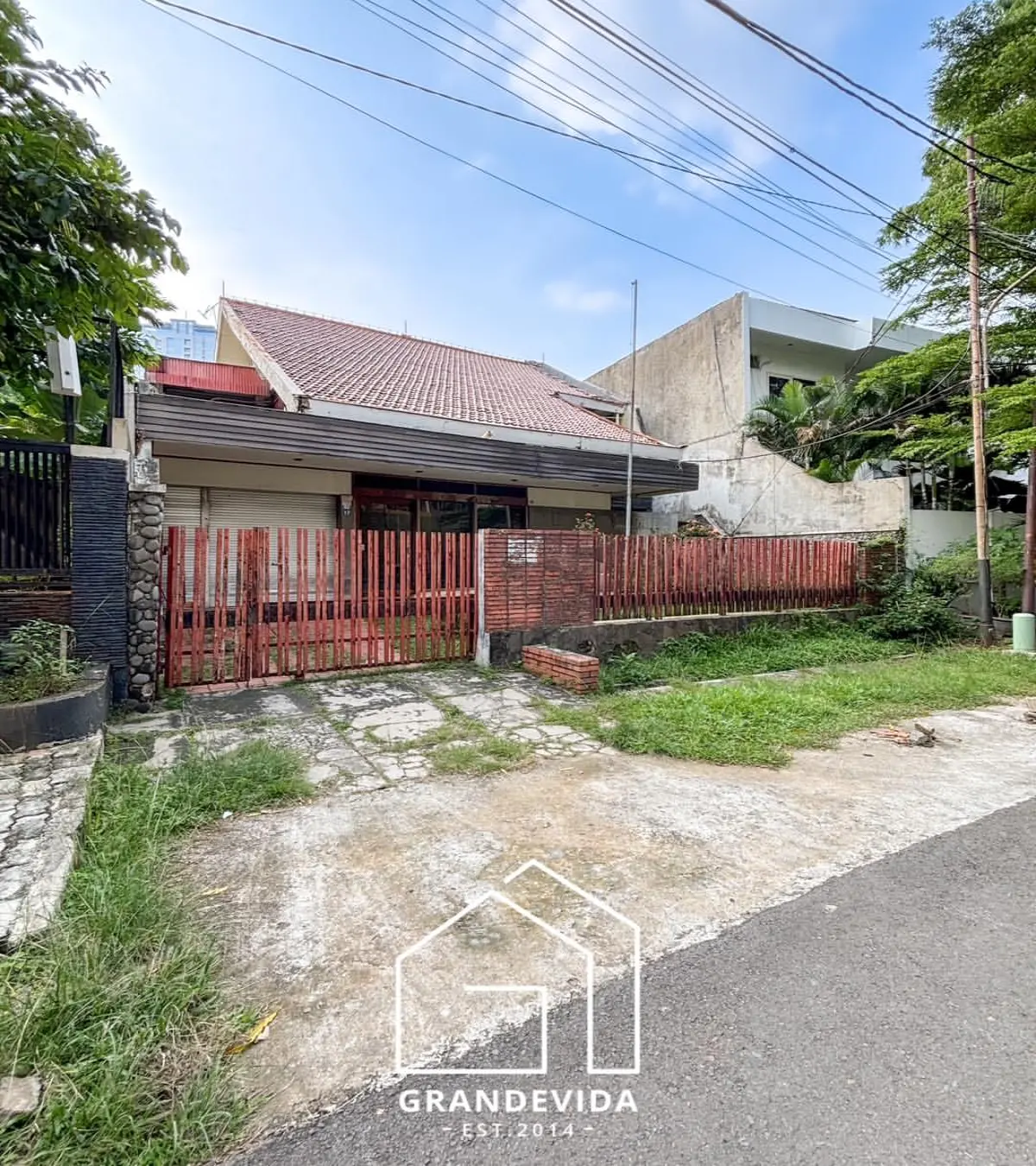 Jual Rumah Kebayoran Baru Jakarta Selatan Hitung Tanah Row Jalan Besar