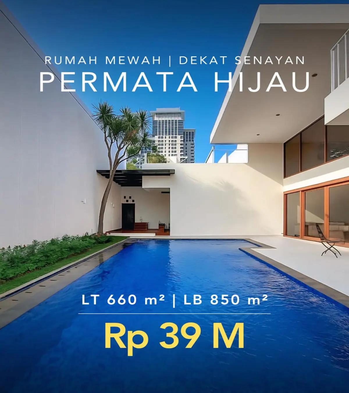 Rumah Dijual Permata Hijau Jakarta Selatan Rumah Mewah Lokasi Dekat Senayan