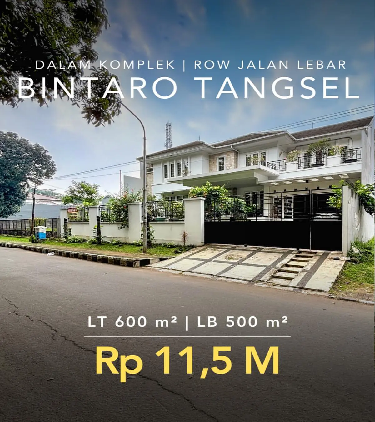 Rumah Dijual Menteng Bintaro Tangerang Selatan