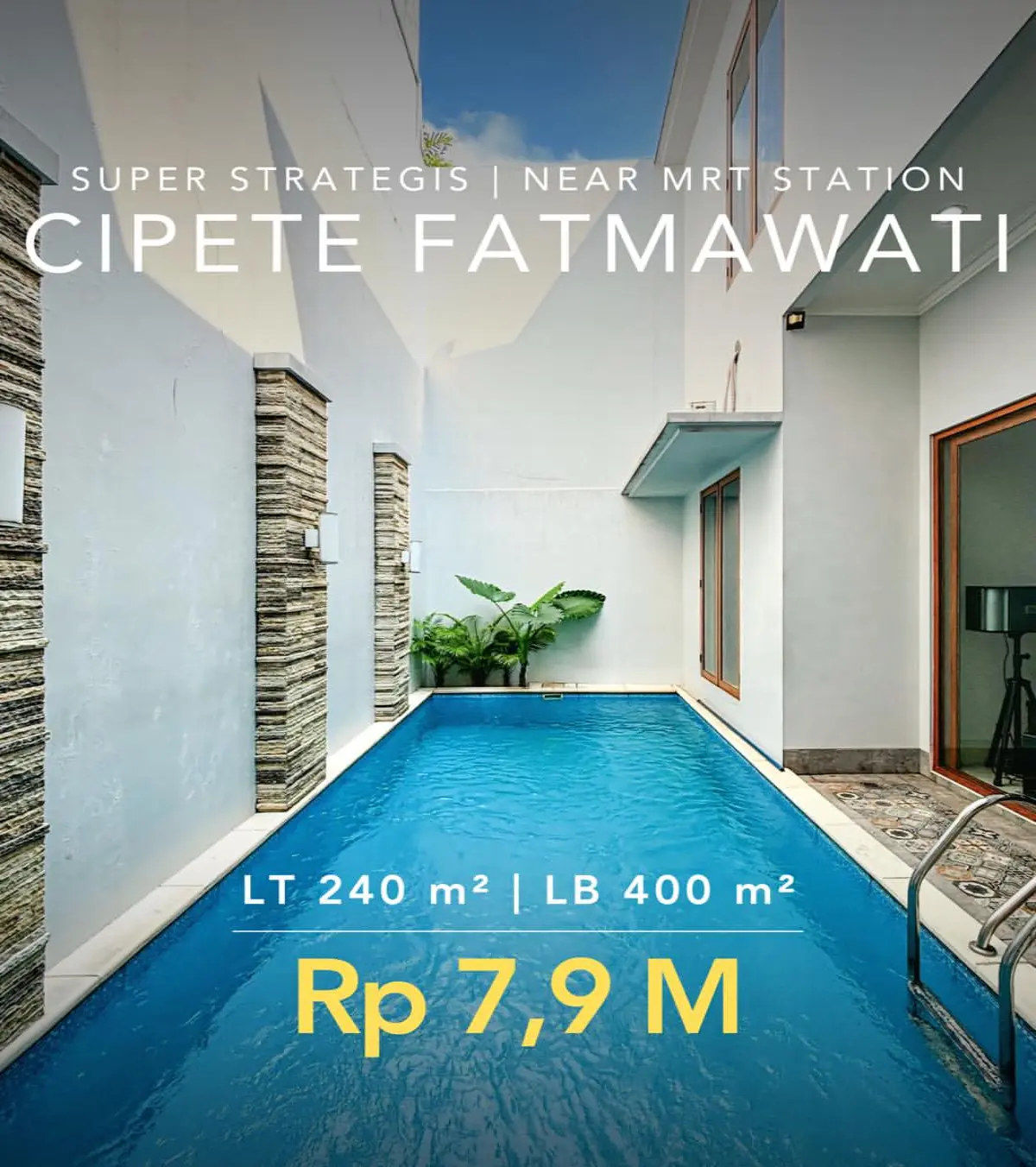 Rumah Dijual Cipete Fatmawati Jakarta Selatan