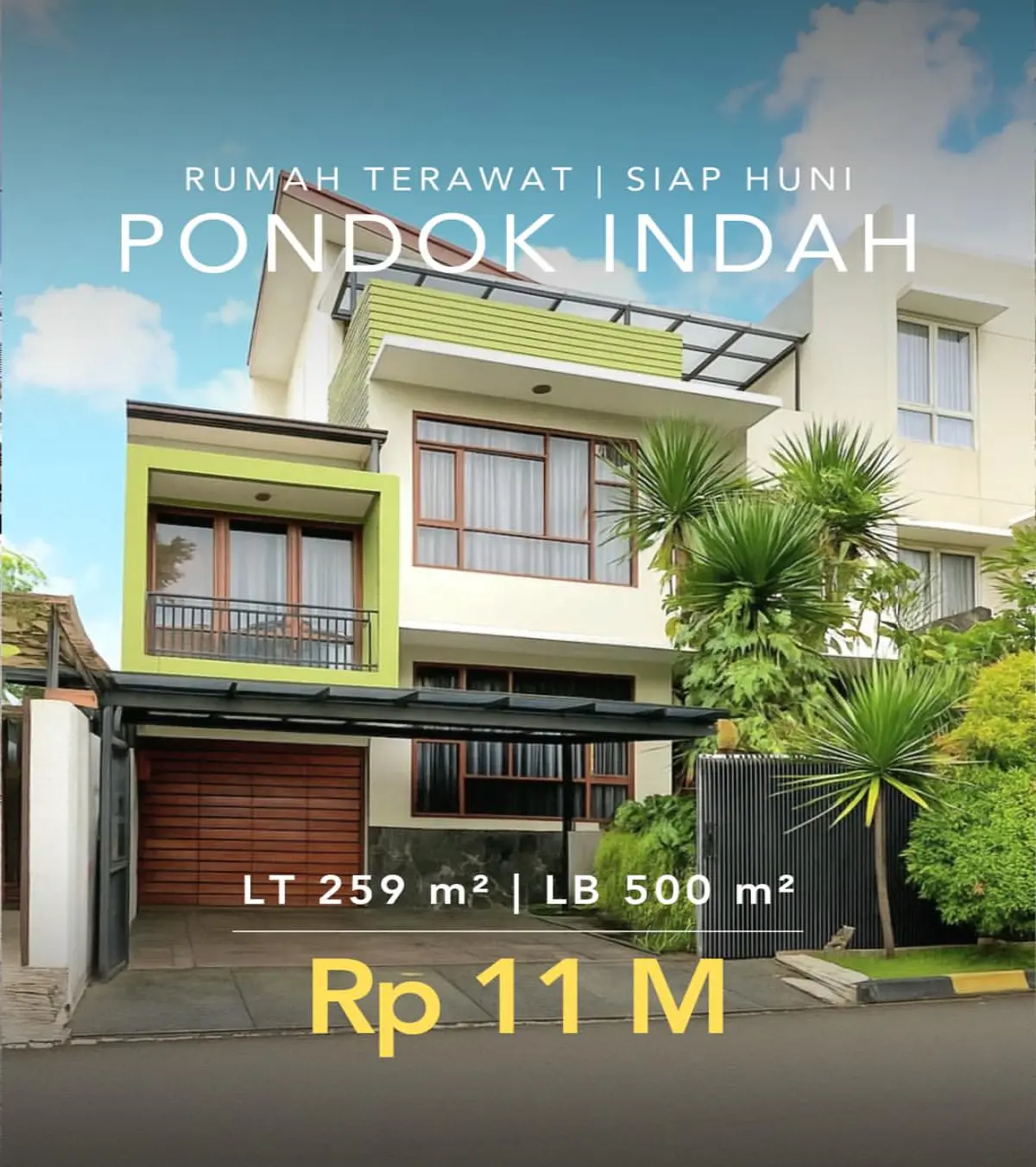 Rumah Dijual Pondok Indah Jakarta Selatan Rumah Terawat Siap Huni