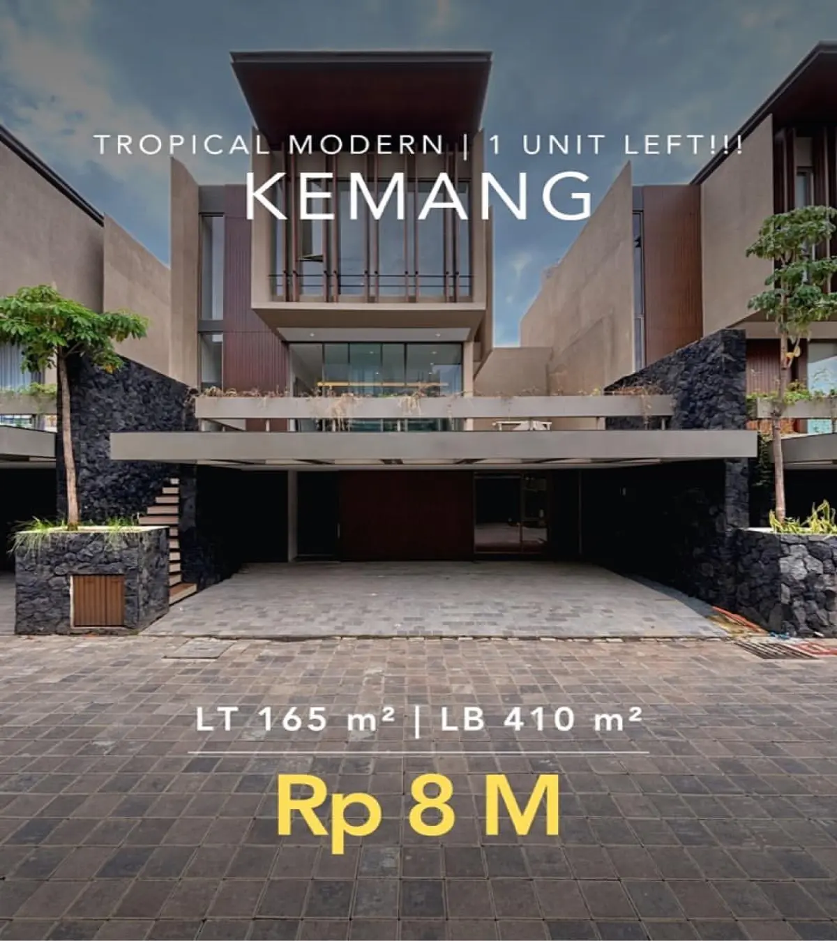 Rumah Dijual Kemang Jakarta Selatan Design Tropical House Rumah Baru