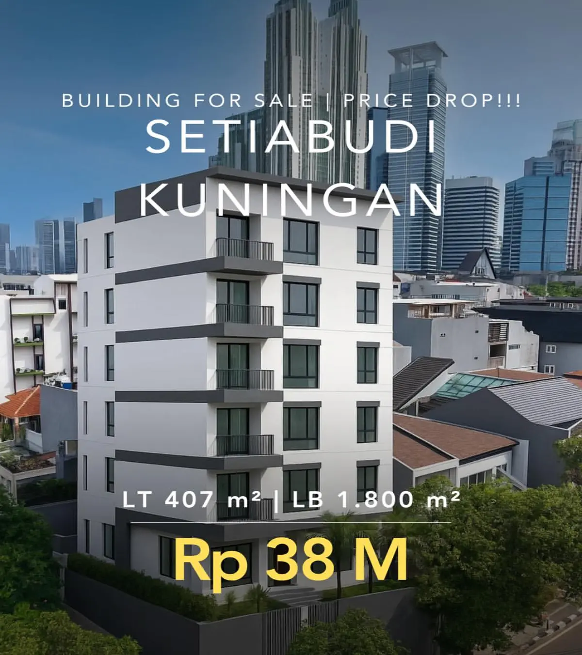 Building For Sale SetiaBudi Kuningan Jakarta Selatan