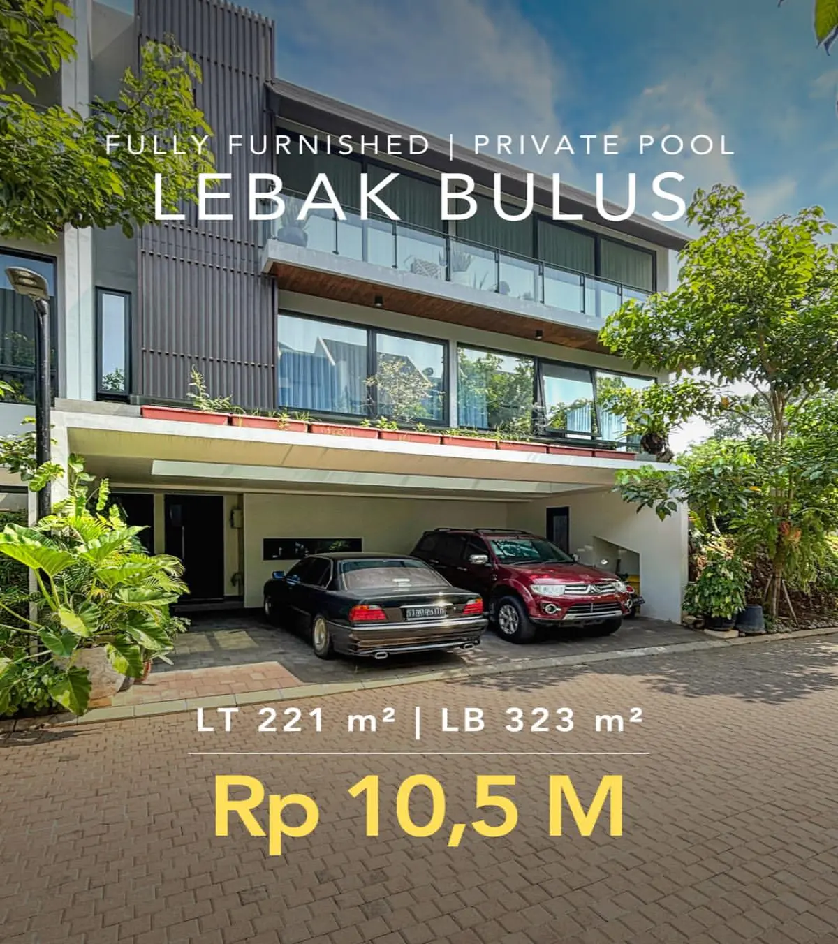 Jual Rumah di Lebak Bulus Jakarta Selatan