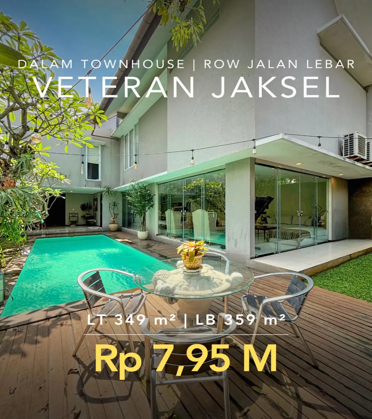 Jual Rumah di Veteran Jakarta Selatan