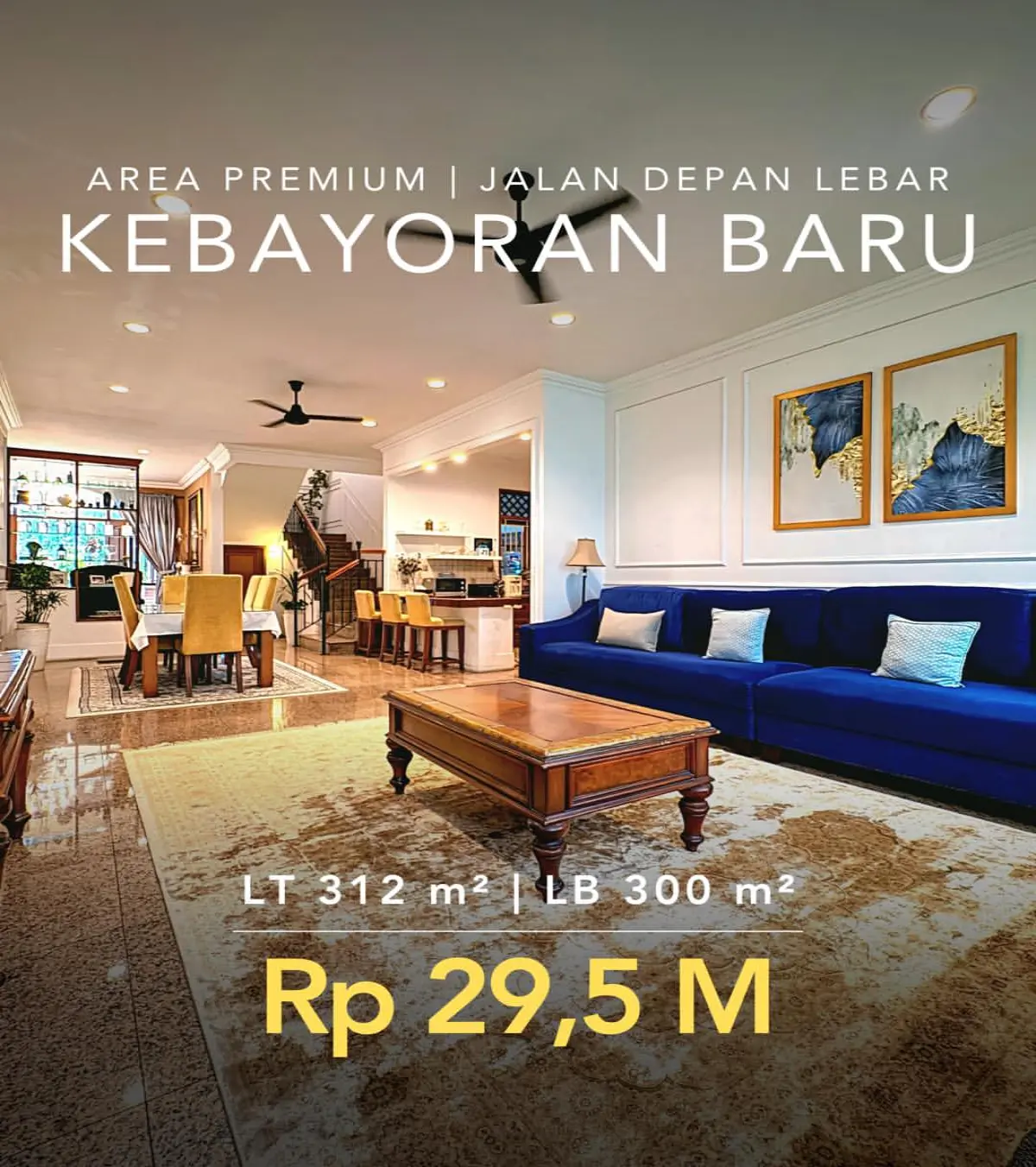 House For Sale Kebayoran Baru Jakarta Selatan