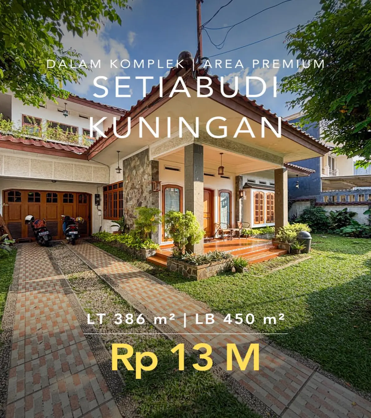 Rumah Dijual Siap Huni Setiabudi Kuningan Jakarta Selatan