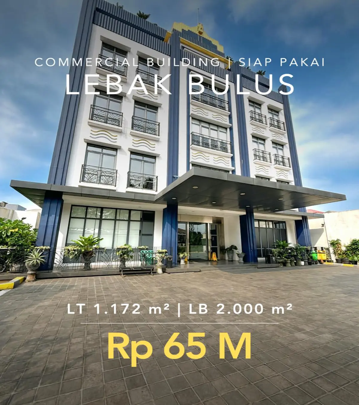 Dijual Commercial Building Lebak Bulus