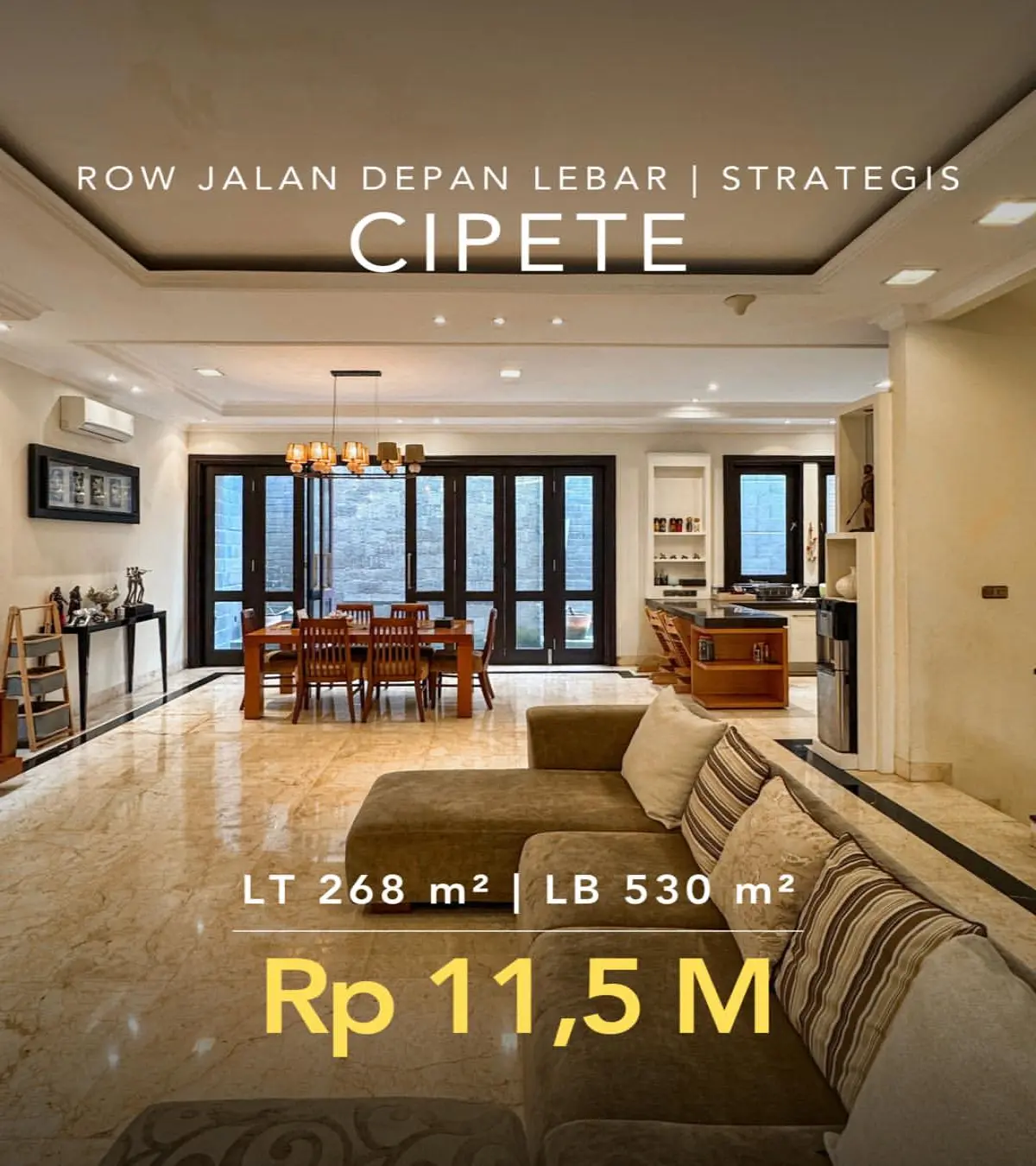 Rumah Dijual Cipete Siap Huni