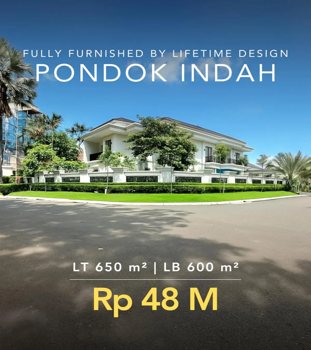 Rumah Dijual Pondok Indah Jaksel