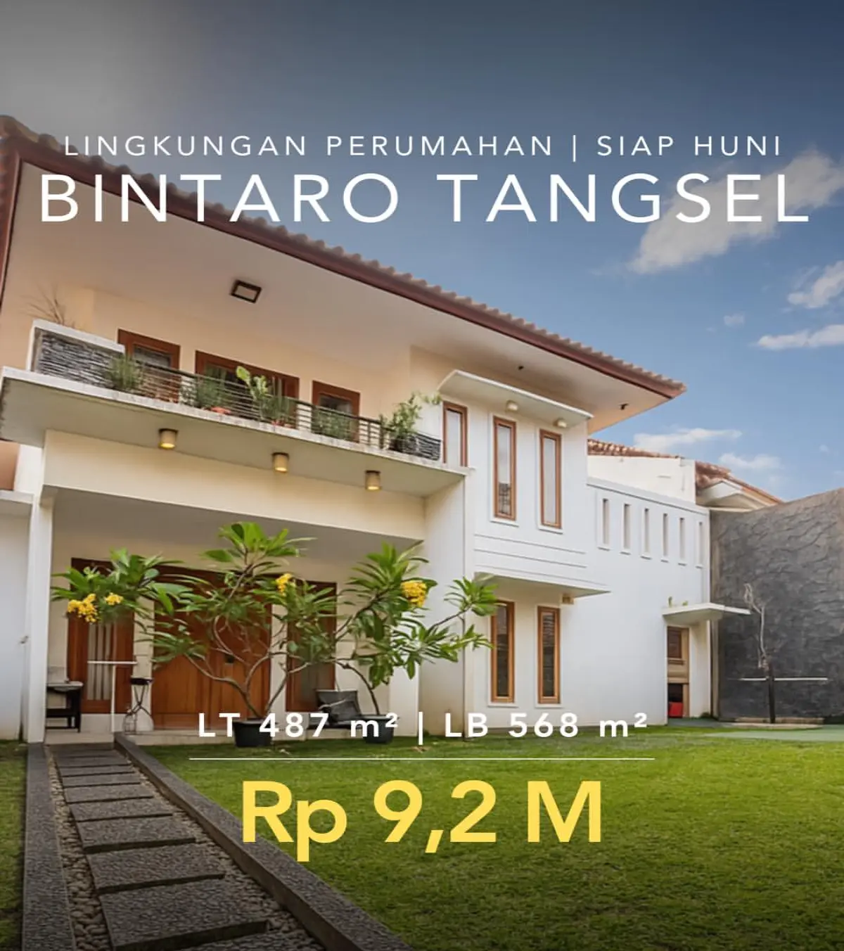 Dijual Rumah Di Bintaro Jaya Tangsel Siap Huni