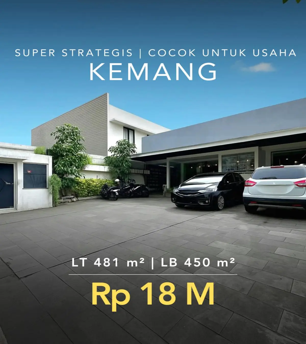 Dijual Komersil Area Kemang Raya Jakarta Selatan