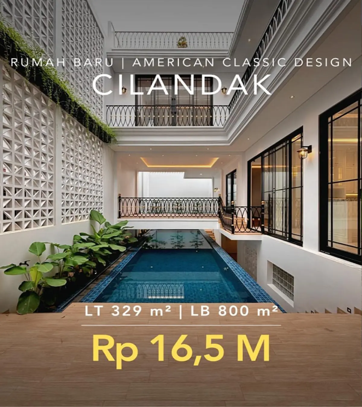 Rumah Dijual di Cilandak Jakarta Selatan Brand New