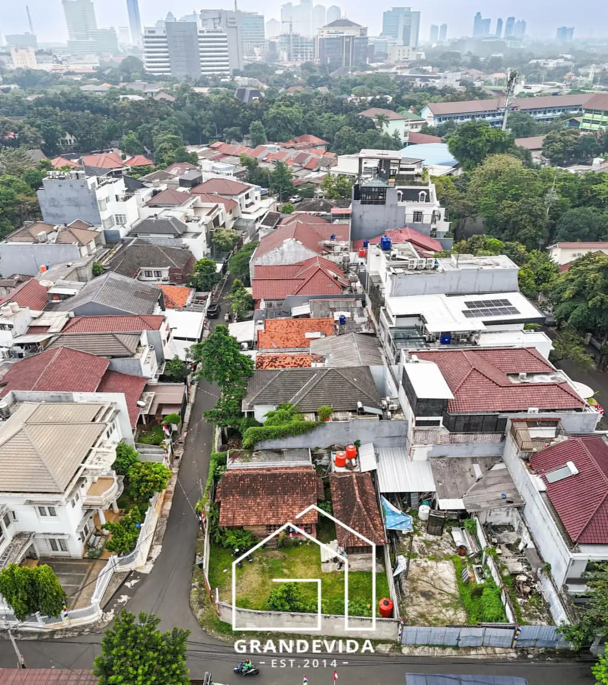 Kavling Siap Bangun Posisi Hook Kebayoran Baru Jakarta Selatan