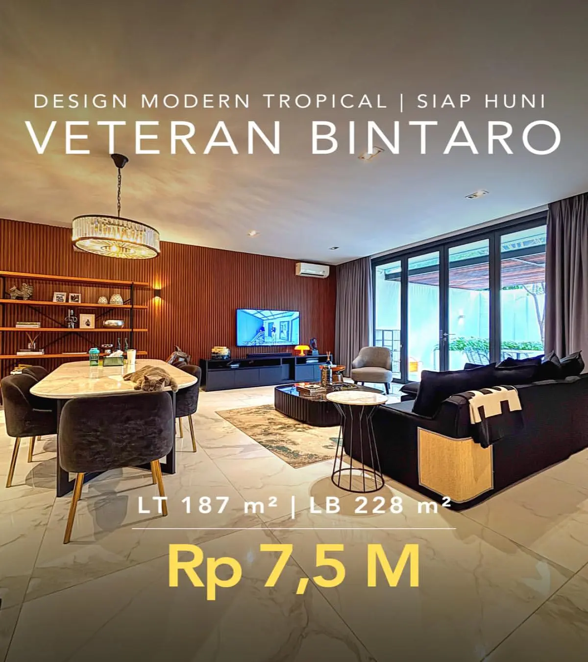 Rumah Dijual Jakarta Selatan di Veteran