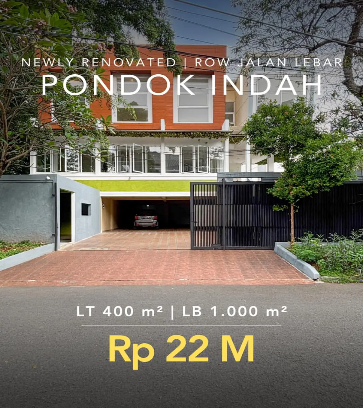 Jakarta Selatan Pondok Indah Dijual