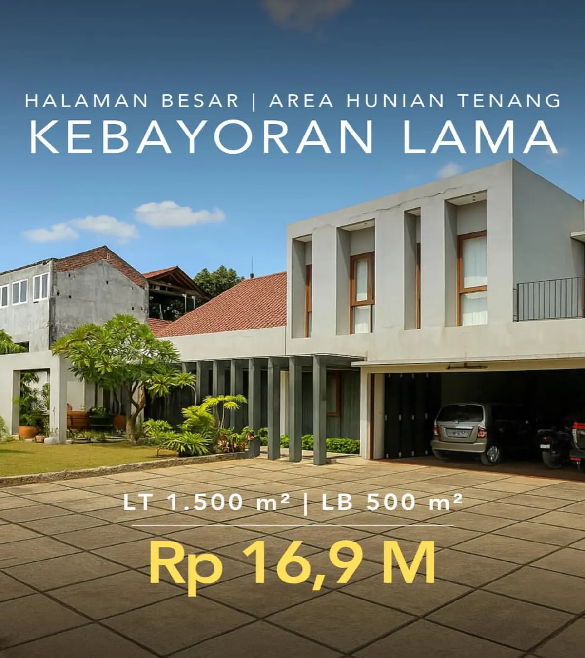 Jual Rumah Idaman di Kebayoran Lama, Dekat Fasilitas Umum