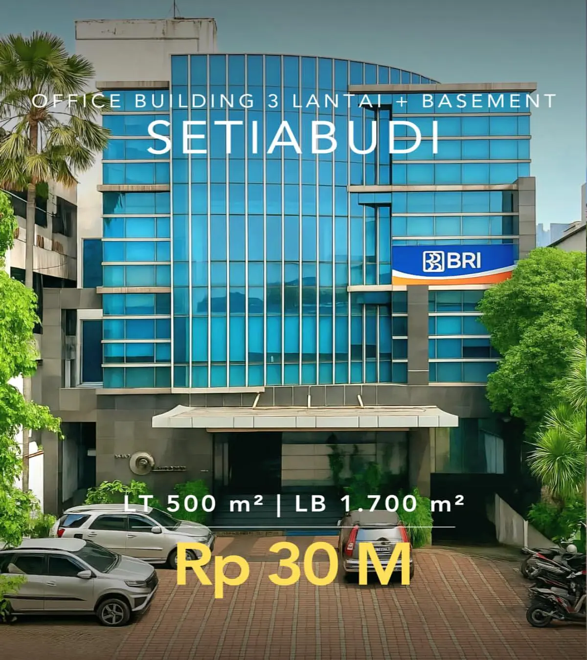 Gedung Komersial Mewah Setiabudi Kuningan Jakarta Selatan - Dijual!