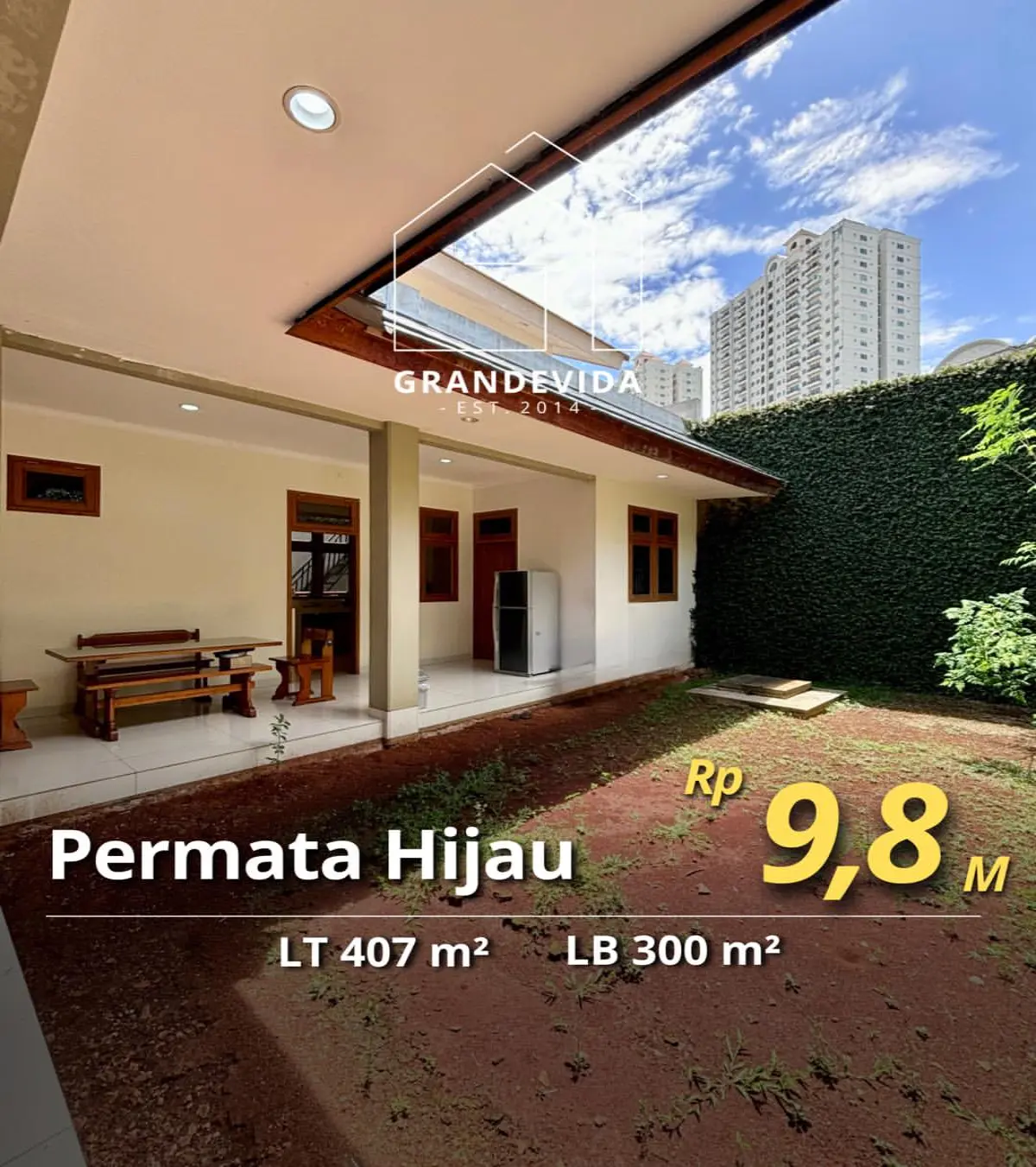 Rumah Minimalis Modern di Permata Hijau, Jakarta Selatan - Lokasi Strategis