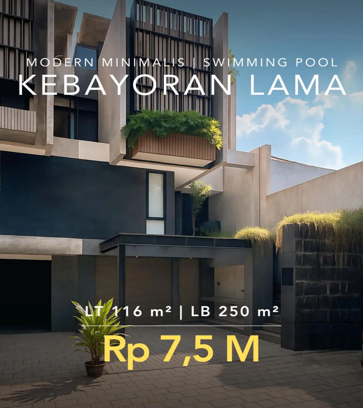 Rumah Mewah Kebayoran Lama Jakarta Selatan Harga Nego!