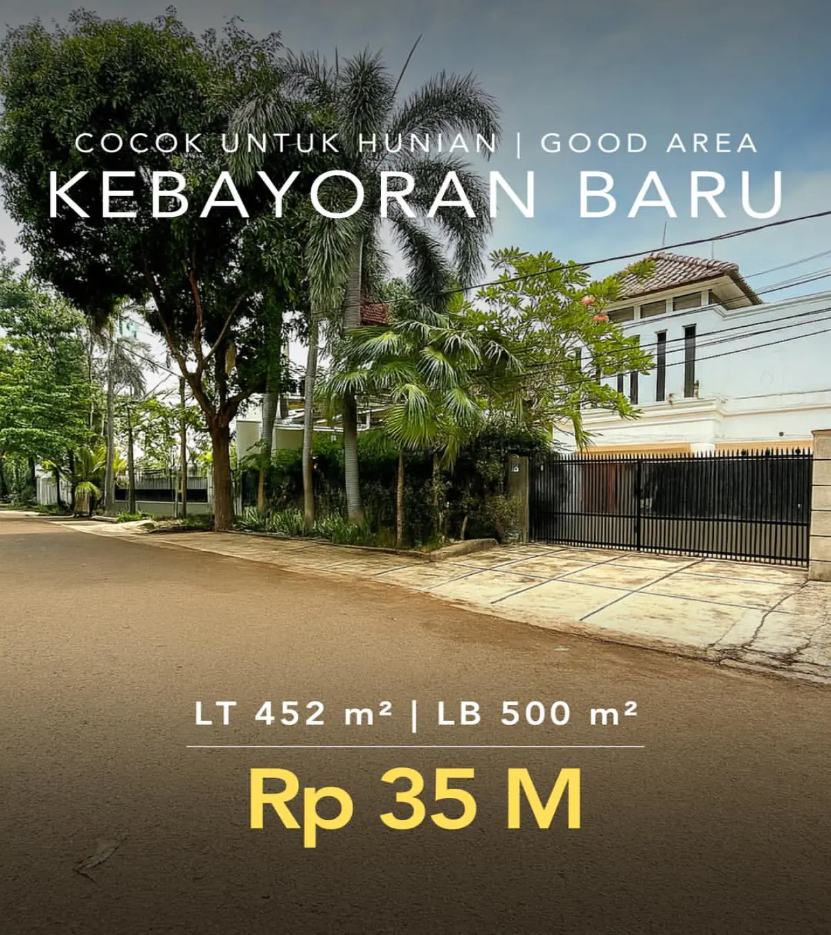 Hunian Eksklusif Kebayoran Baru Rumah Dijual Strategis
