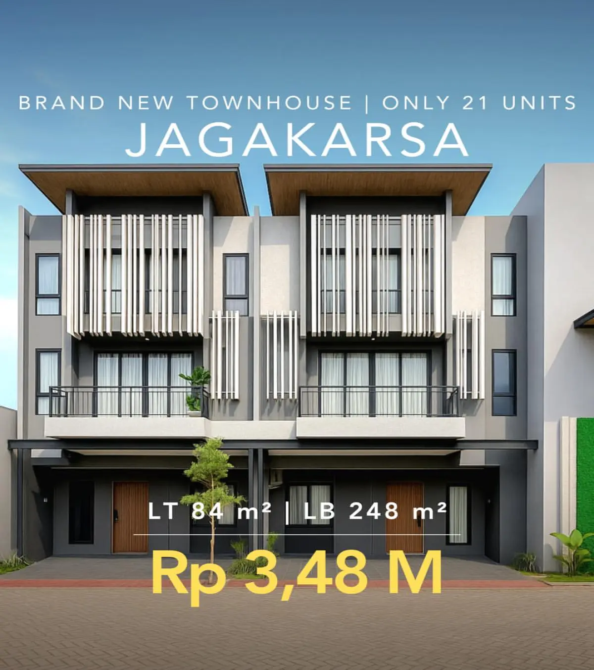 Rumah Baru Modern di Jagakarsa, Jakarta Selatan