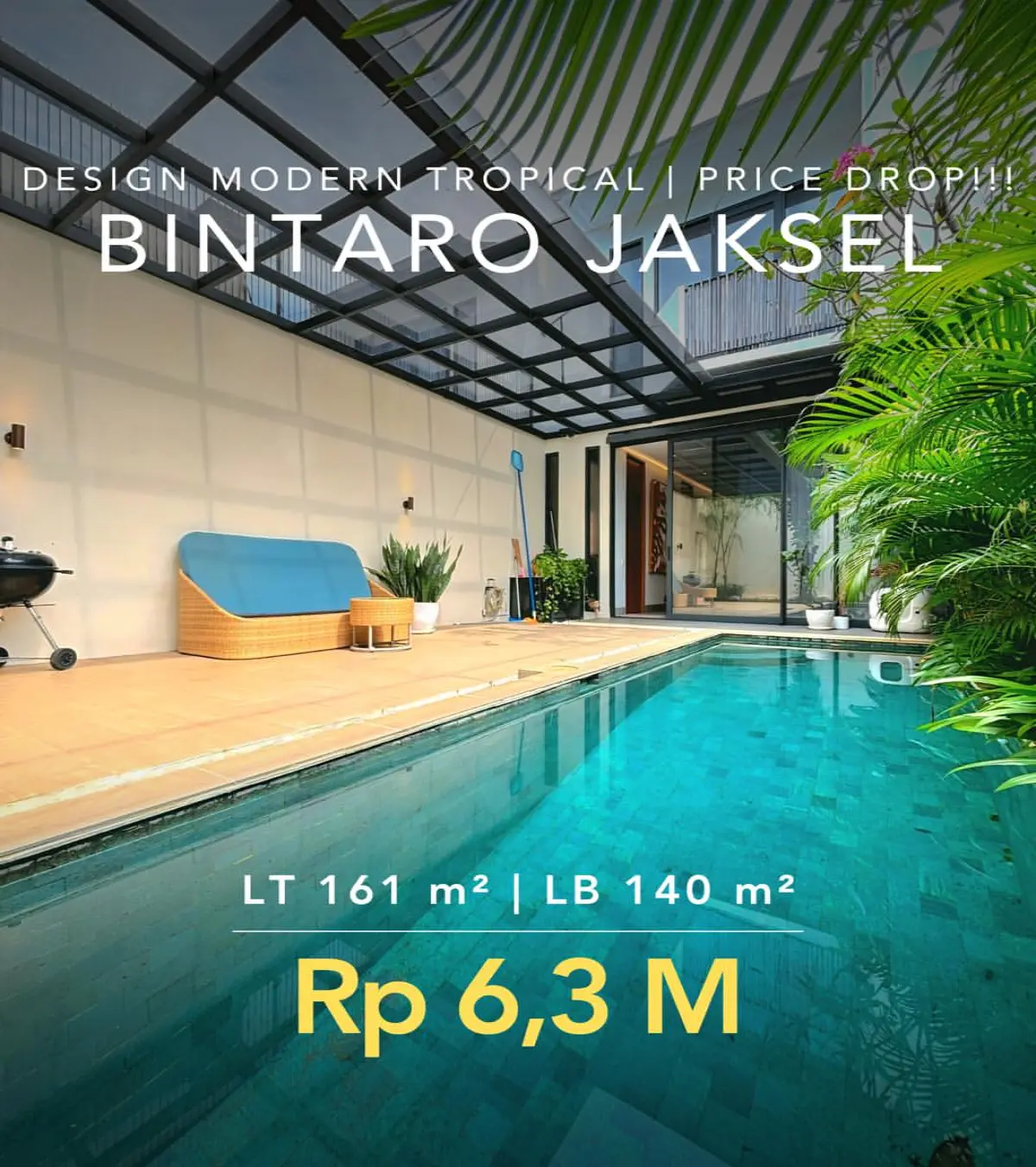 Dijual Rumah Bintaro Jakarta Selatan Turun Harga | Kesempatan Menarik Memiliki Rumahnya