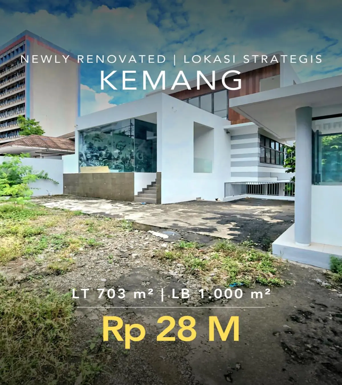 Investasi Commercial Lokasi Unggulan di Kemang, Jakarta Selatan - Harga Menarik