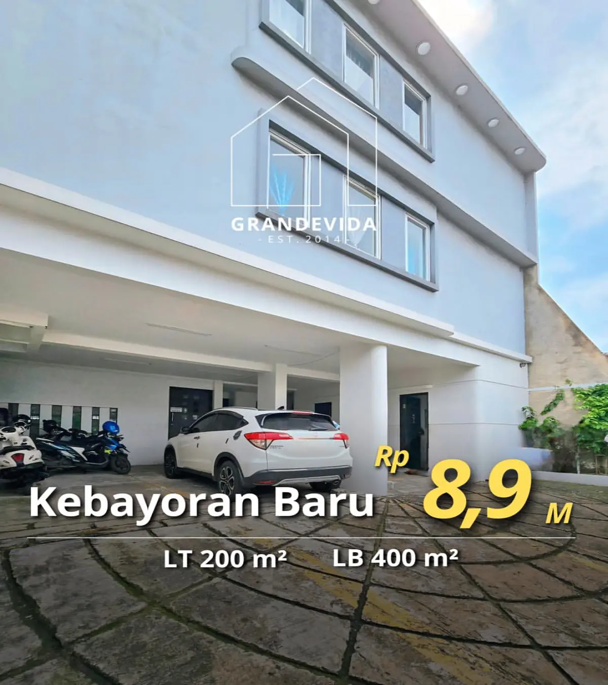 Kost Eksklusif Gotong Royong, Kebayoran Baru - Jakarta Selatan (Dijual)