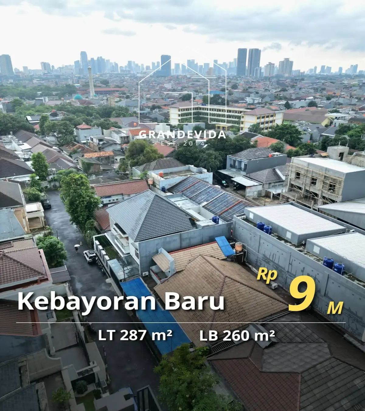 Dijual Rumah Strategis H. Nawi Dekat Pusat Kota Jakarta Selatan