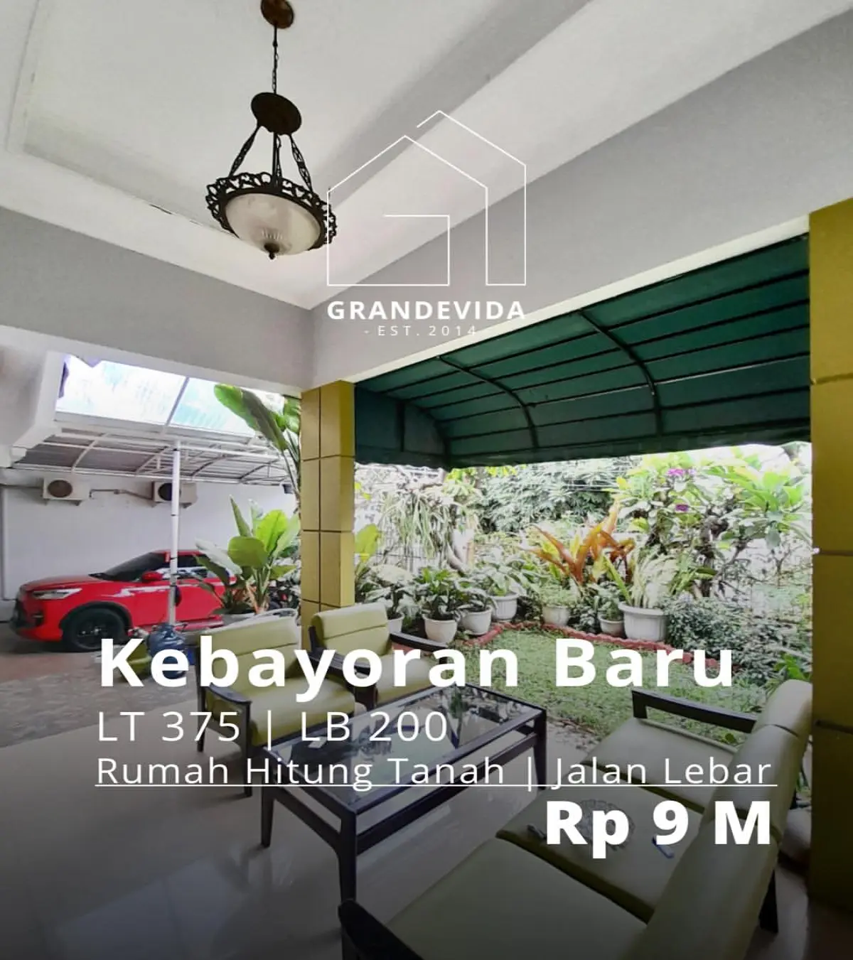 Rumah Dijual Jakarta Selatan (Kebayoran Baru) Lokasi Prima JL. Yado