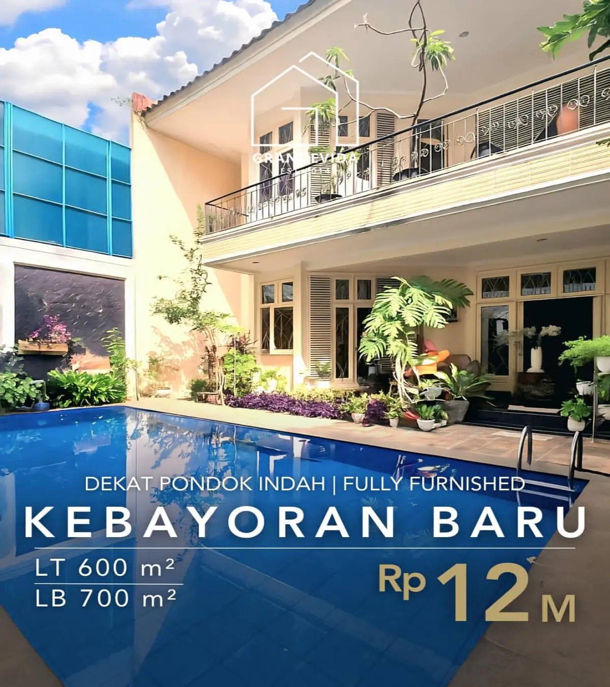 Dijual Rumah Eksklusif di Hidup Baru, Kebayoran Baru - Rumah Jakarta Selatan
