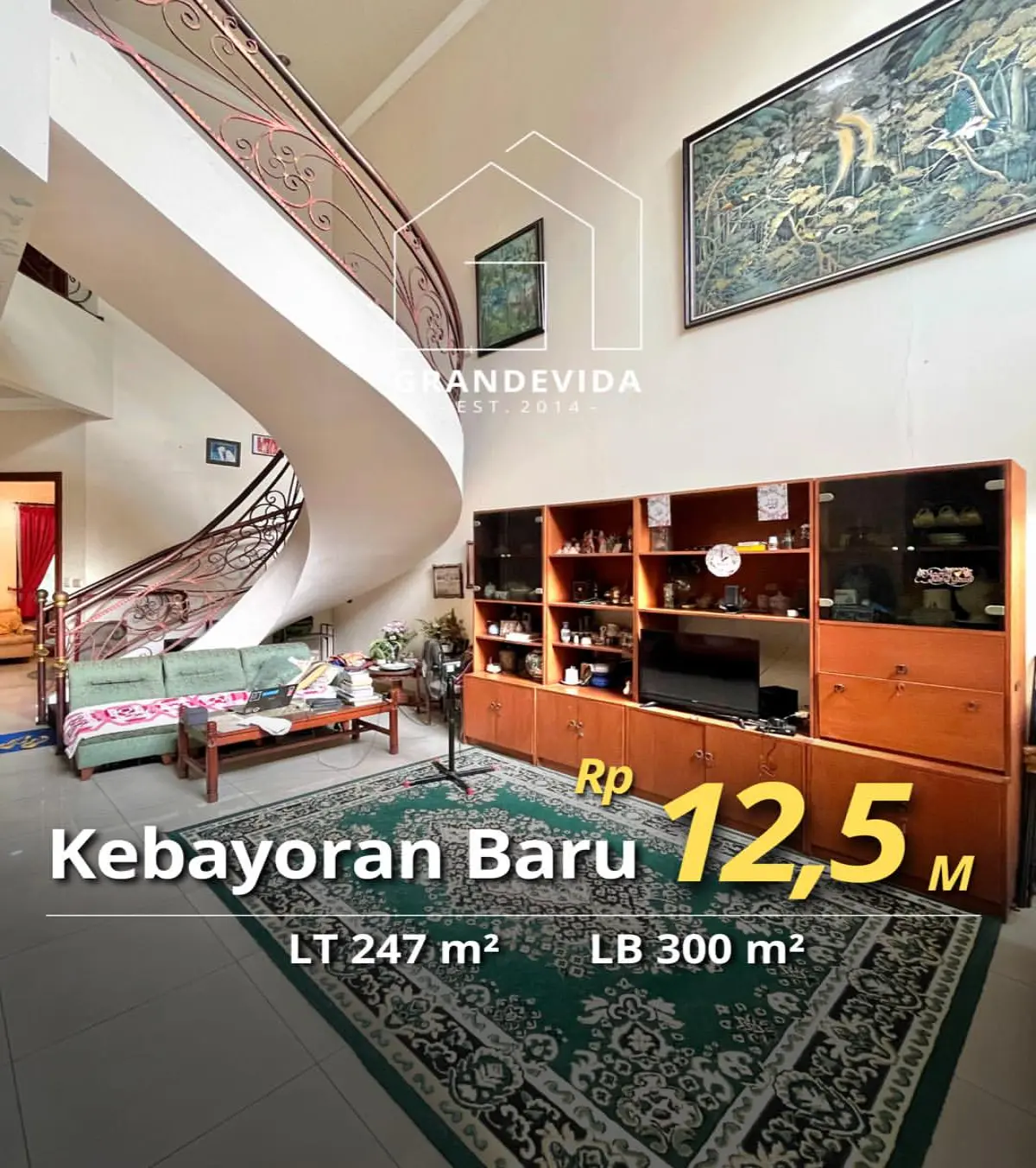 Rumah Mewah Gandaria Kebayoran Baru, Rumah Jakarta Selatan - Dijual!