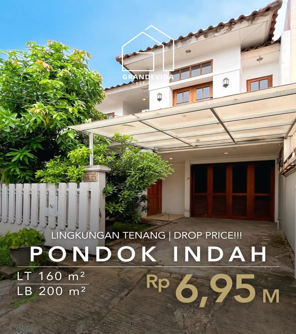 Hunian Eksklusif di Alam Segar, Pondok Indah, Jakarta Selatan
