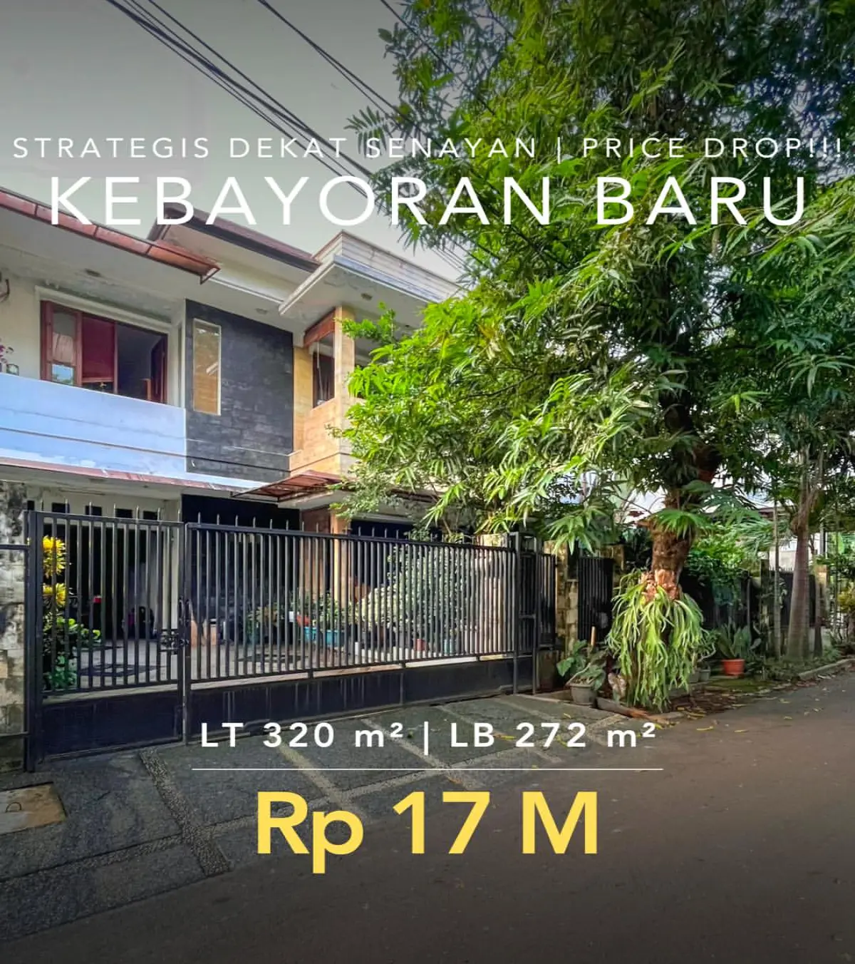 Rumah Mewah Hang Jebat, Kebayoran Baru, Jakarta Selatan - Dijual!