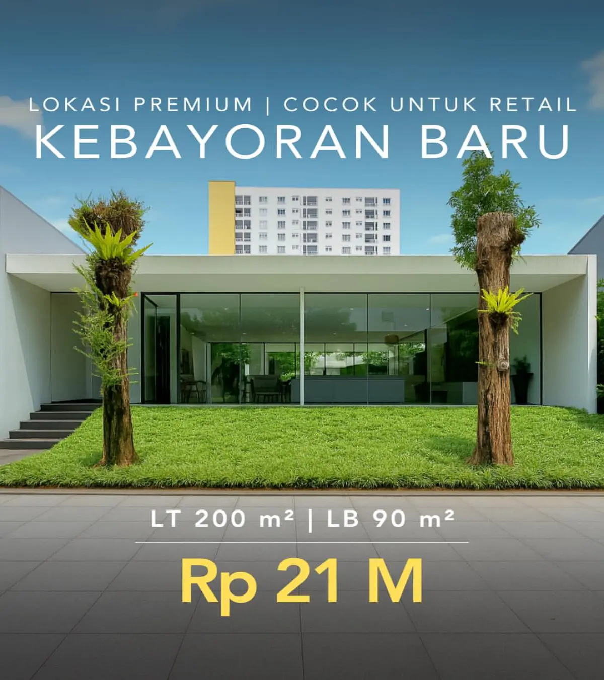 Properti Strategis Rumah Dijual Wijaya, Kebayoran Baru, Jakarta Selatan