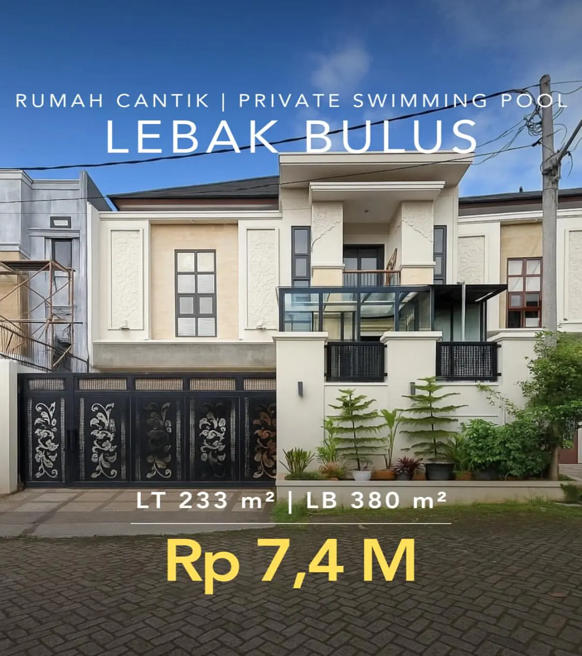Rumah Dijual di Lebak Bulus